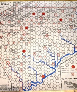 Railway Rivals Map CR: North and South Carolina