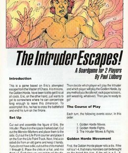 The Intruder Escapes