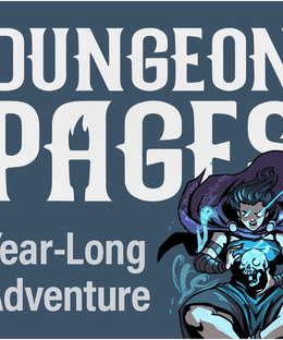Dungeon Pages: Year-Long Adventure Set