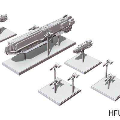 Halo: Fleet Battles – UNSC Punic-Class Supercarrier