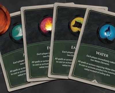 Dark Domains: Elemental Arcana Fortune Cards