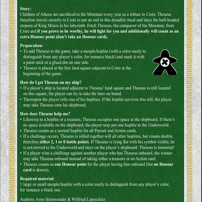 Deukalion: Theseus – Conqueror of the Minotaur