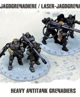 Dust Tactics: Heavy Antitank Grenadiers – "Jagdgrenadiere / Laser-Jagdgrenadiere"