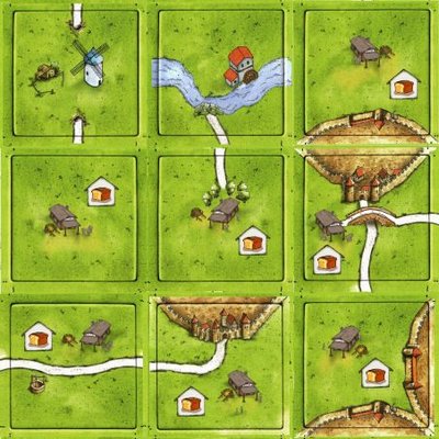 Mills and Bakeries (fan expansion for Carcassonne)