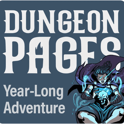 Dungeon Pages: Year-Long Adventure Set