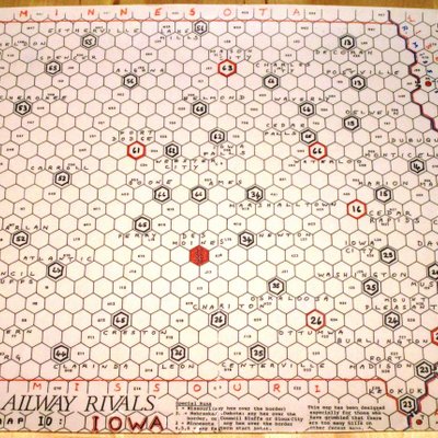 Railway Rivals Map IO: Iowa