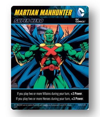 DC Deck-Building Game: Martian Manhunter promo