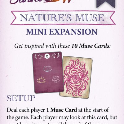 Sunset Over Water: Nature's Muse Mini Expansion