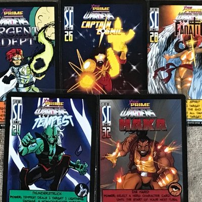 Sentinels of the Multiverse: The XTREME Prime Wardens Promo Cards