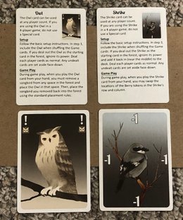 Songbirds: Promo Cards