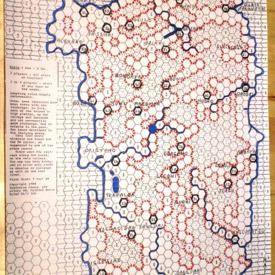 Railway Rivals Map SD: Sardinia
