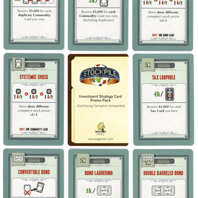 Stockpile: Investment Strategy Card Promo Pack