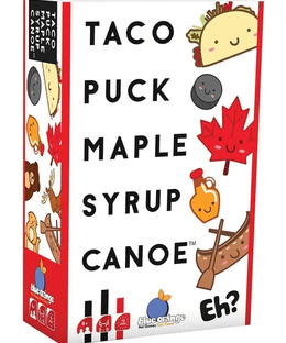 Taco Puck Maple Syrup Canoe