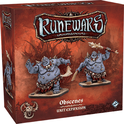 Runewars Miniatures Game: Obscenes – Unit Expansion