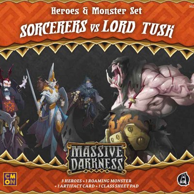 Massive Darkness: Heroes & Monster Set – Sorcerers vs Lord Tusk
