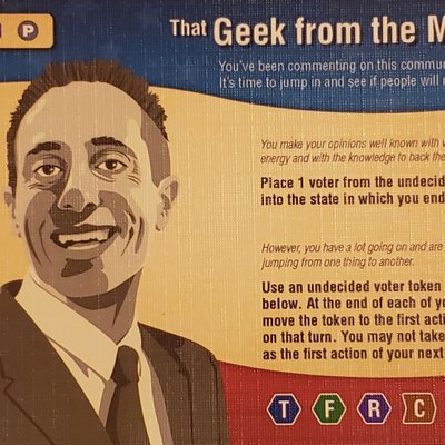 Campaign Trail: That Geek from the Media