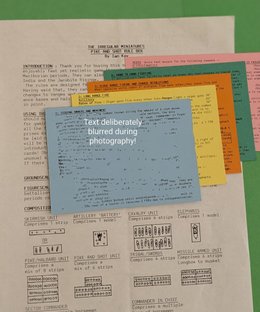 The Irregular Miniatures Pike and Shot Rule Box