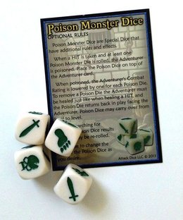 Dungeon Attack!: Poison Dice