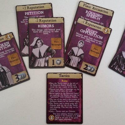 AFFLICTION: Salem 1692 – Tactics Card Add-on Pack