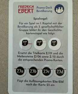 Friedrich Ebert: Promo-Deck Bevölkerung