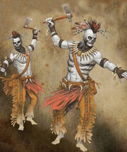 Shadows of Brimstone: Tribal Ghost Warriors