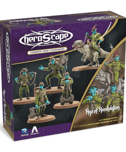 Heroscape: Chain Gruts & Ramosaur Rider Common Army Expansion