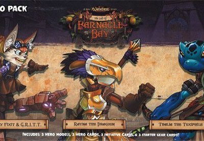 Wander: The Cult of Barnacle Bay – Mary Fixit, Rayna, and Thalia Hero Pack