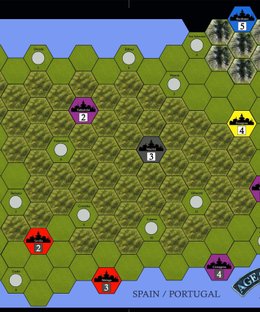 Age of Steam Expansion: Mexico, Spain/Portugal