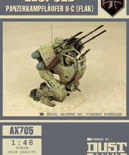 Dust Tactics: Panzerkampflaufer II-C (Flak) – "Leopold (Trop)"