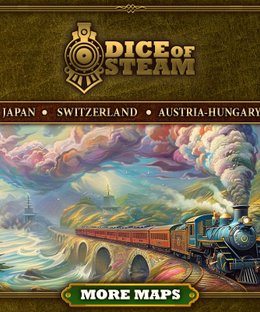 Dice of Steam: More Maps