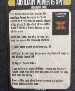 Star Trek: Attack Wing – Auxiliary Power Resource