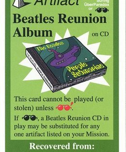 Chrononauts: Beatles Reunion Album Promo Card