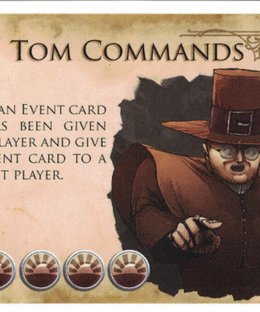 New Salem: Tom Commands Promo Card