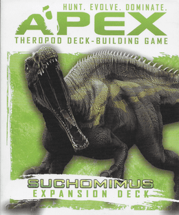 Apex Theropod Deck-Building Game: Suchomimus Expansion Deck
