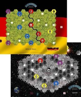 Age of Steam Expansion: Moon and Berlin Wall