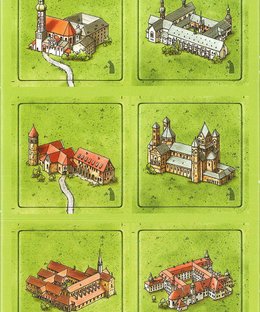 Carcassonne: Klöster in Deutschland