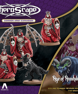 Heroscape: Revnan Acolytes & Grave Grim Common Army Expansion