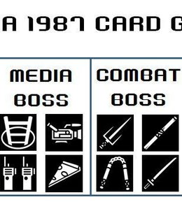 Ninja 1987 Card Game