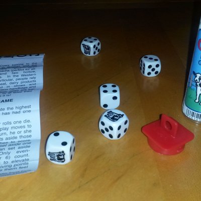 The Cow Dice Game