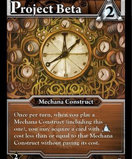 Ascension: Valley of the Ancients – Project Beta Promo Card