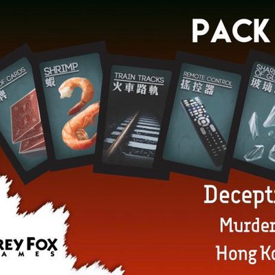 Deception: Murder in Hong Kong – Dice Tower 2017 Indiegogo Promo Pack