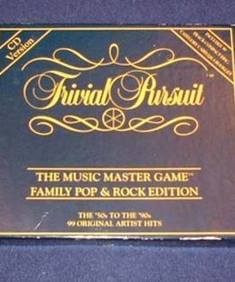 Trivial Pursuit The Music Master Game: Family Pop & Rock Edition