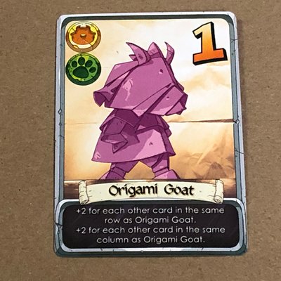 Battlegoats: Origami Goat Promo Card