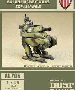 Dust Tactics: M3F2 Medium Combat Walker Assault Engineer "Steel Rain (Light)"