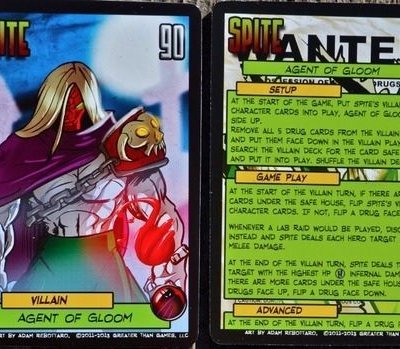 Sentinels of the Multiverse: Spite Agent of Gloom Promo Card