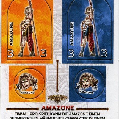 Dungeon Twister: Amazone