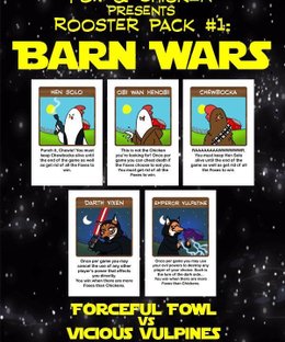 Fox & Chicken Rooster Pack #1: Barn Wars
