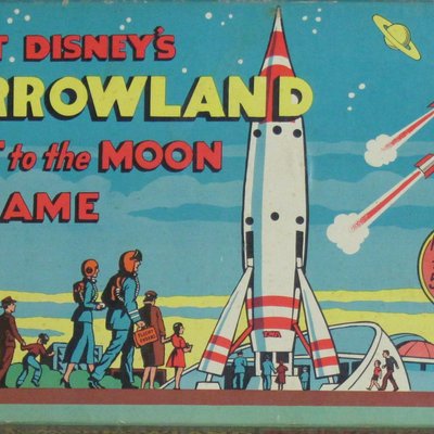 Walt Disney's Tomorrowland Rocket to the Moon