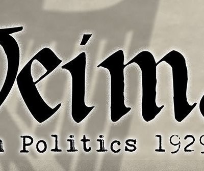Weimar:  German Politics 1929-1933