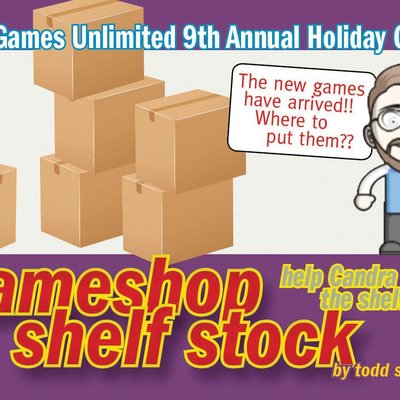 Gameshop Shelf Stock